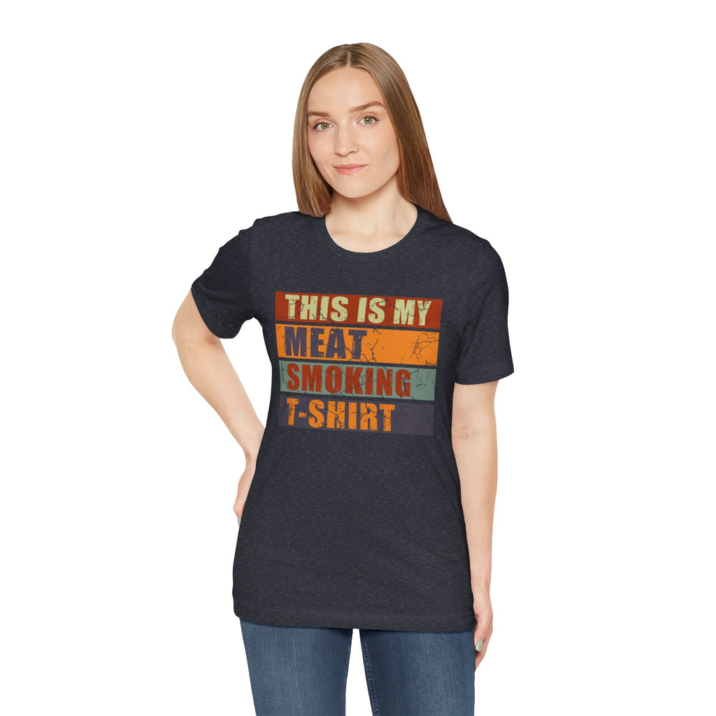 Meat Smoking T-Shirt — BBQ Smoker Grill Master Tee