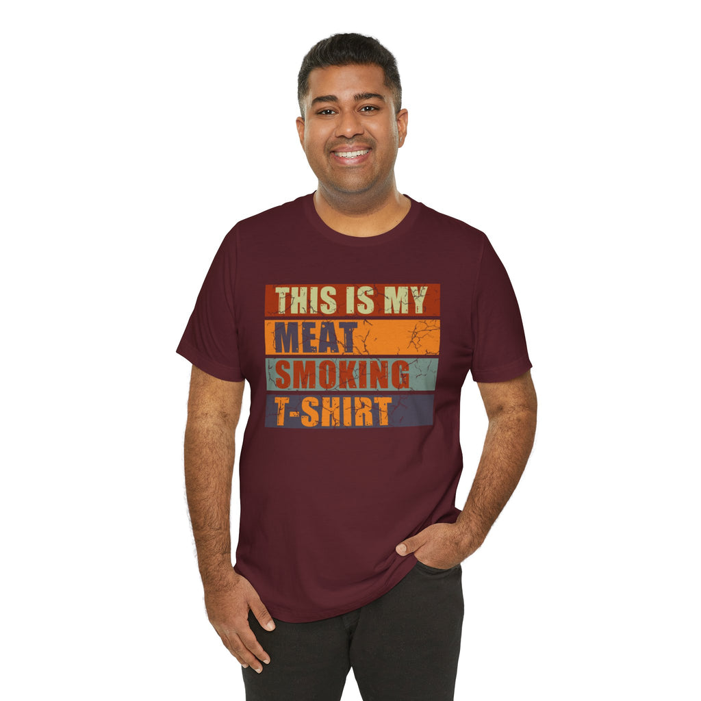 Meat Smoking T-Shirt — BBQ Smoker Grill Master Tee