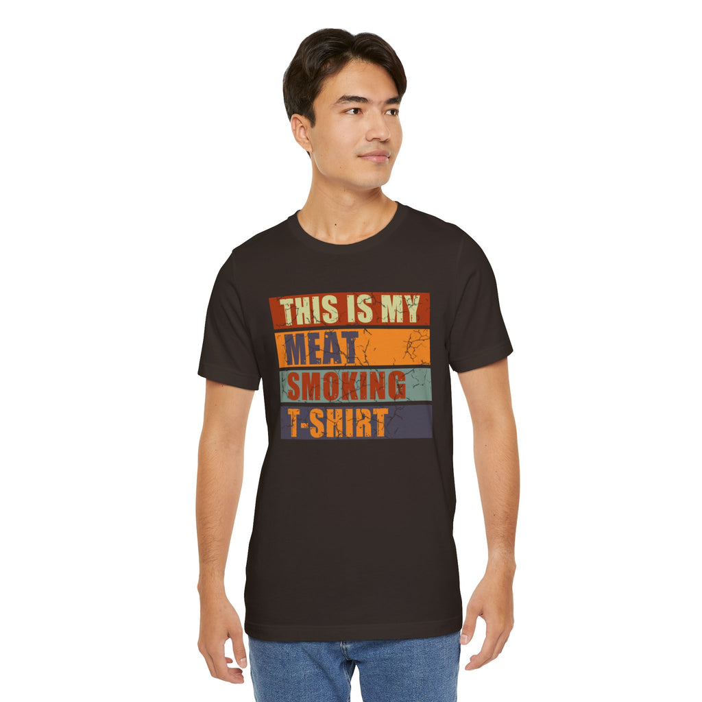 Meat Smoking T-Shirt — BBQ Smoker Grill Master Tee