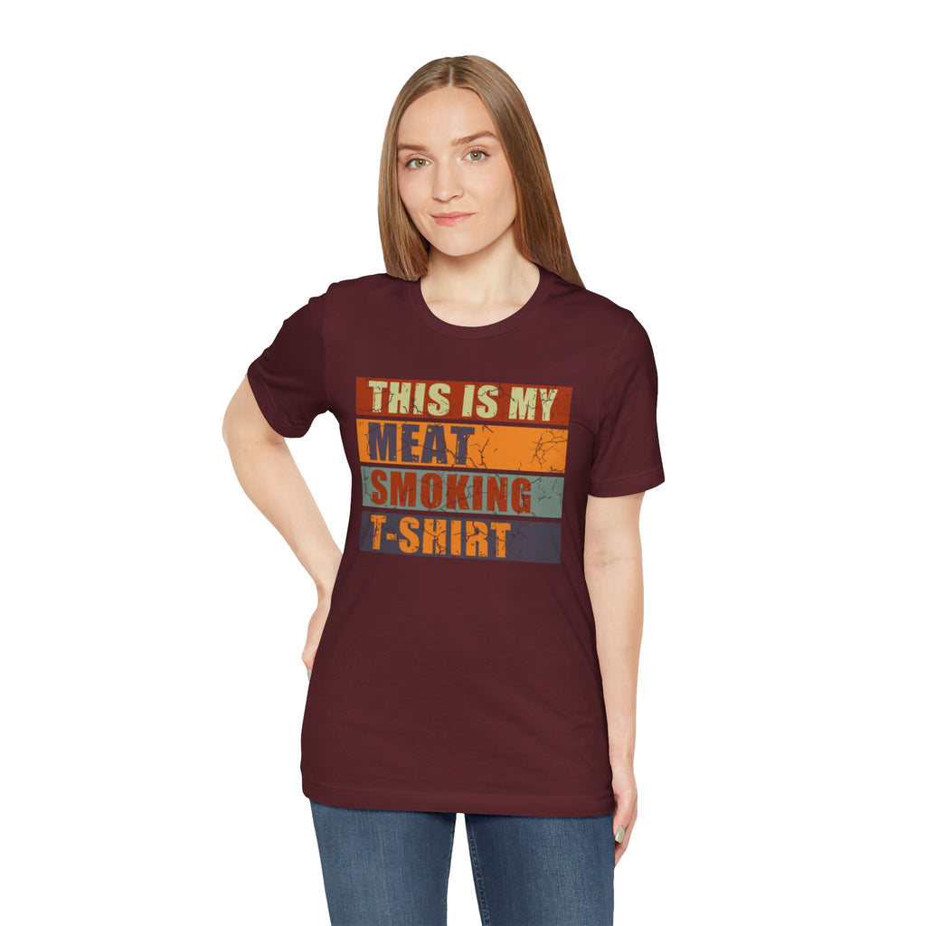 Meat Smoking T-Shirt — BBQ Smoker Grill Master Tee