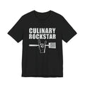 Culinary Rockstar T-Shirt – Funny Chef Shirt with Spatula Rock Hand Design