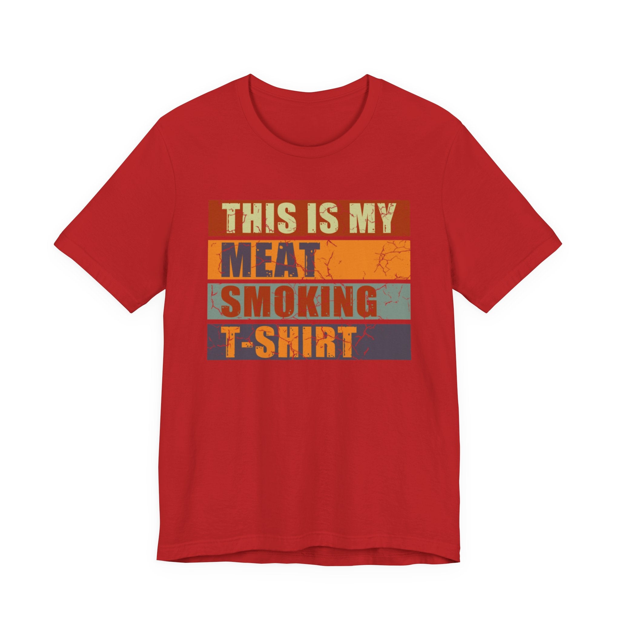Meat Smoking T-Shirt — BBQ Smoker Grill Master Tee