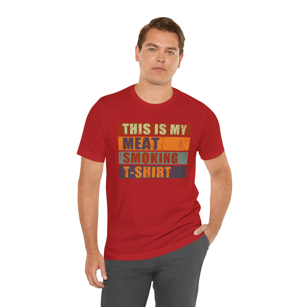 Meat Smoking T-Shirt — BBQ Smoker Grill Master Tee