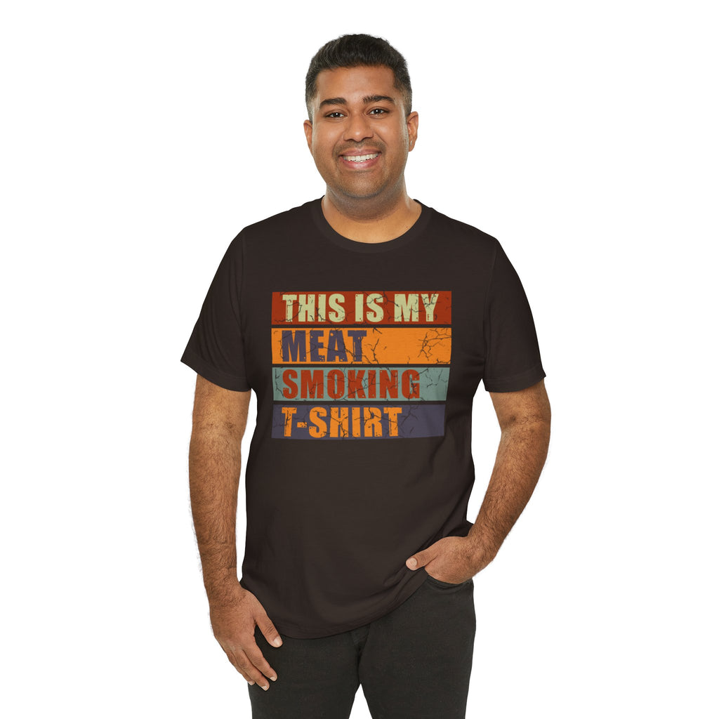 Meat Smoking T-Shirt — BBQ Smoker Grill Master Tee