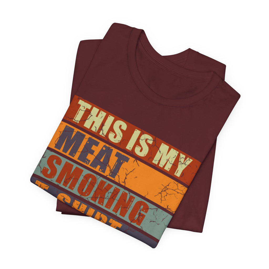 Meat Smoking T-Shirt — BBQ Smoker Grill Master Tee