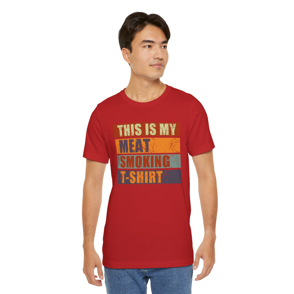 Meat Smoking T-Shirt — BBQ Smoker Grill Master Tee