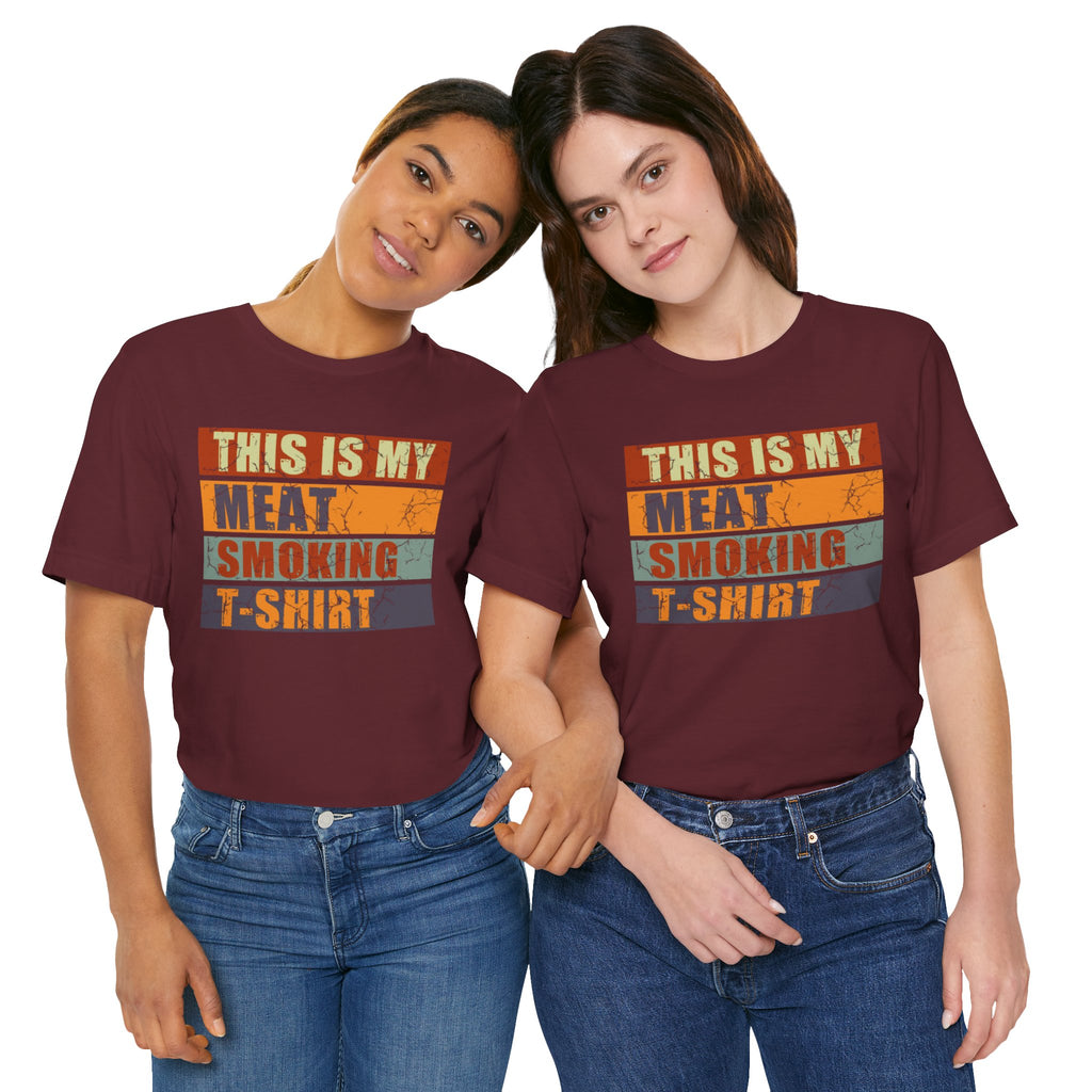 Meat Smoking T-Shirt — BBQ Smoker Grill Master Tee