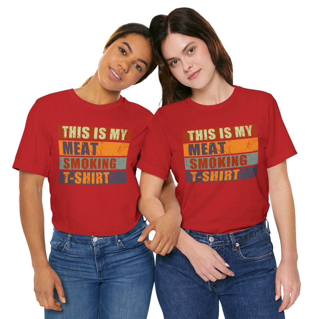 Meat Smoking T-Shirt — BBQ Smoker Grill Master Tee