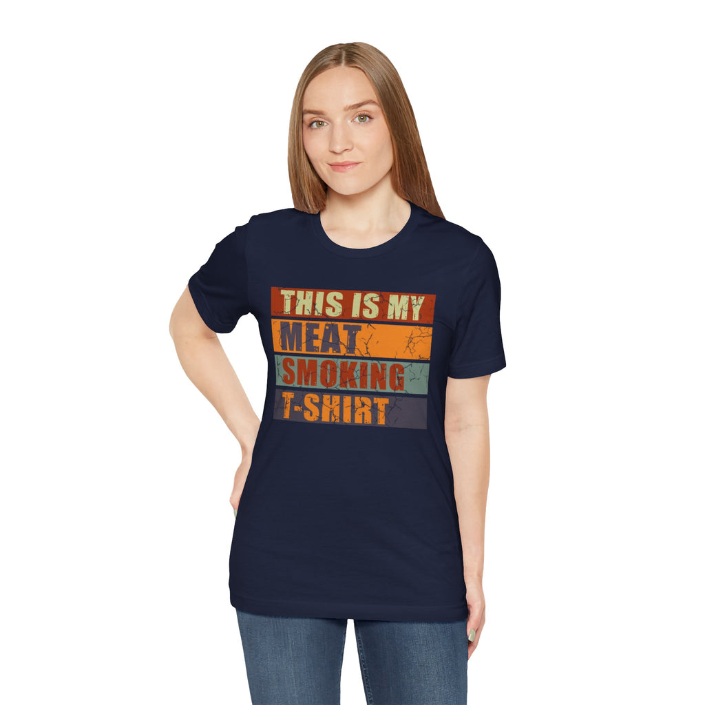 Meat Smoking T-Shirt — BBQ Smoker Grill Master Tee