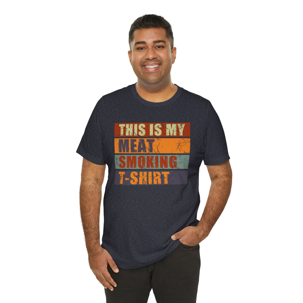Meat Smoking T-Shirt — BBQ Smoker Grill Master Tee