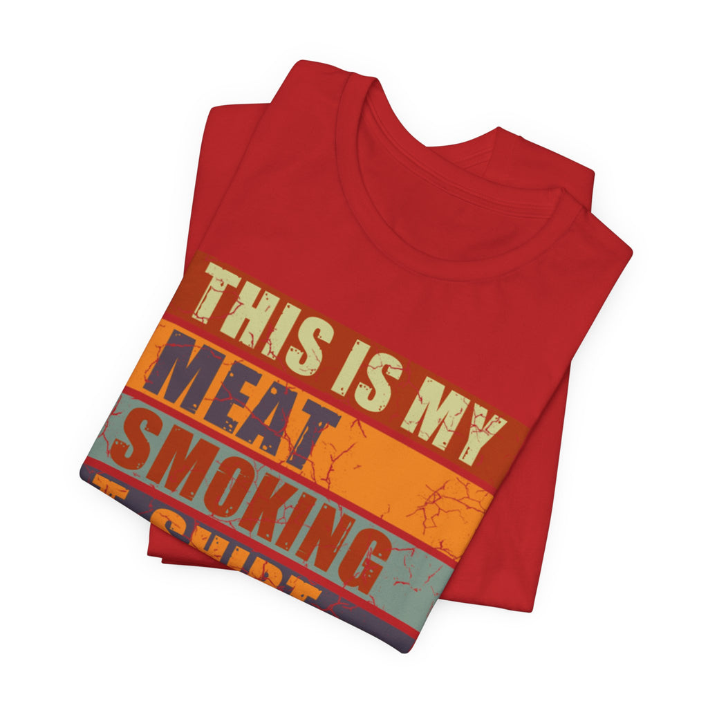 Meat Smoking T-Shirt — BBQ Smoker Grill Master Tee