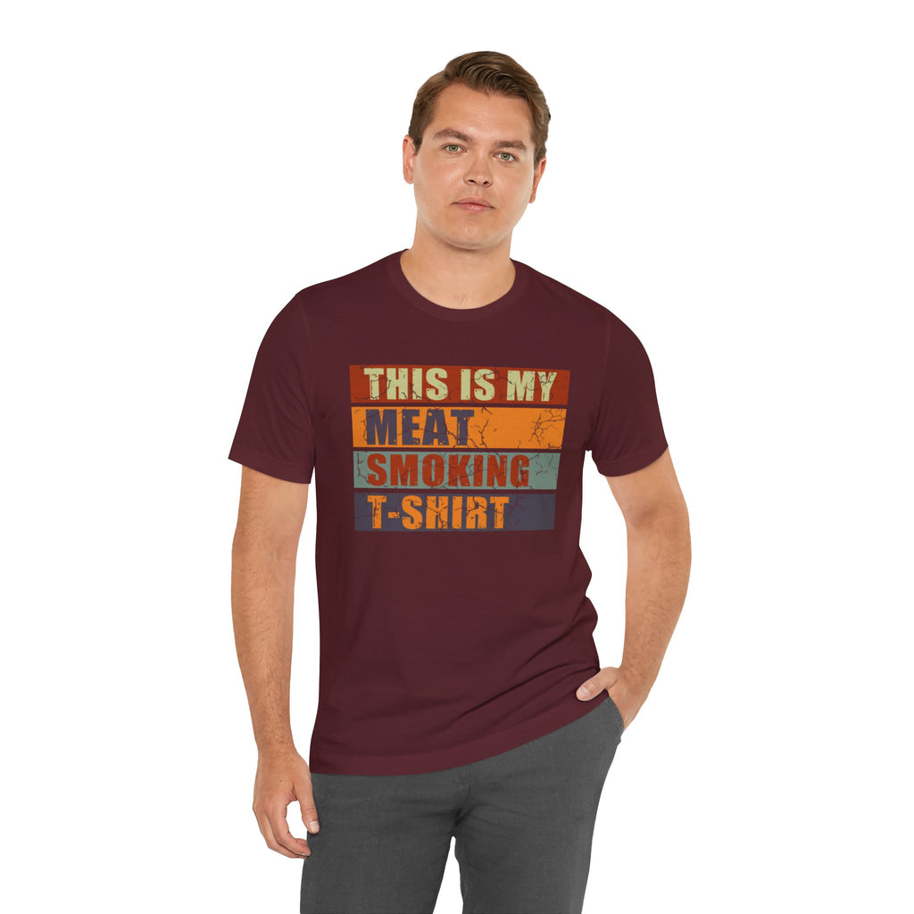 Meat Smoking T-Shirt — BBQ Smoker Grill Master Tee